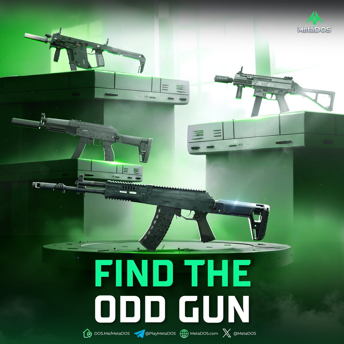 MetaDOS's tweet image. 🔫𝗪𝗵𝗶𝗰𝗵 𝘄𝗲𝗮𝗽𝗼𝗻 𝗶𝘀 𝘁𝗵𝗲 𝗼𝗱𝗱 𝗼𝗻𝗲 𝗼𝘂𝘁? 🔫

✨ ARs are great for mid-range, balancing damage and fire rate. 

💥 But SMGs dominate close-quarters with speed, low recoil, and high fire rate! 

Which one stands out? 𝗟𝗲𝘁 𝘂𝘀 𝗸𝗻𝗼𝘄 𝗯𝗲𝗹𝗼𝘄! 👇…