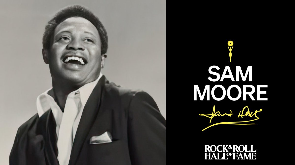rockhall's tweet image. 2/2 and their signature call-and-response delivery resulted in such classics as “Soul Man,” “Hold On, I’m Comin,” “I Thank You,” and more. Following Sam &amp;amp; Dave, Moore added his unmistakable tenor vocal to recordings by the likes of Don Henley, Lou Reed, and Bruce Springsteen.
