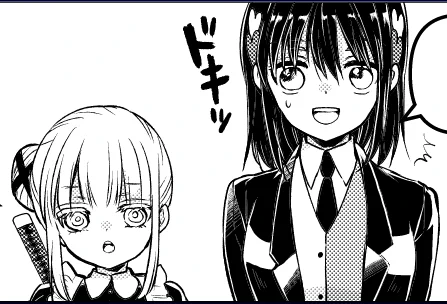 特典にユイいっぱい書いたんですが、担当さんに
「その巻に出ていない子を特典に書いてもいいんだ…!!って思いました!!特典は自由なんですね!」
みたいな
大変新しい考え方のように言われてしまって言えなかったんですけど

ユイ2巻からや。そういや(忘)
2巻から出る子だよってことで…。 