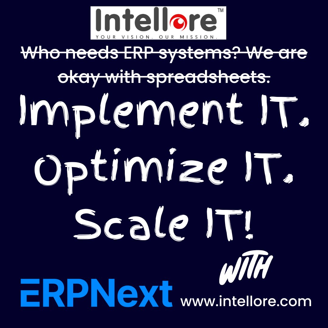 IntelloreL's tweet image. Experience technology that’s scalable. Just like your ambitions.   (3/3)

#ERPNext #OpenSourceERP #ScalableSolutions #BusinessInnovation #TechTransformation #ERPRevolution #SimplifyIT #BusinessGrowth #TechSolutions #DigitalTransformation #ERPSolutions
