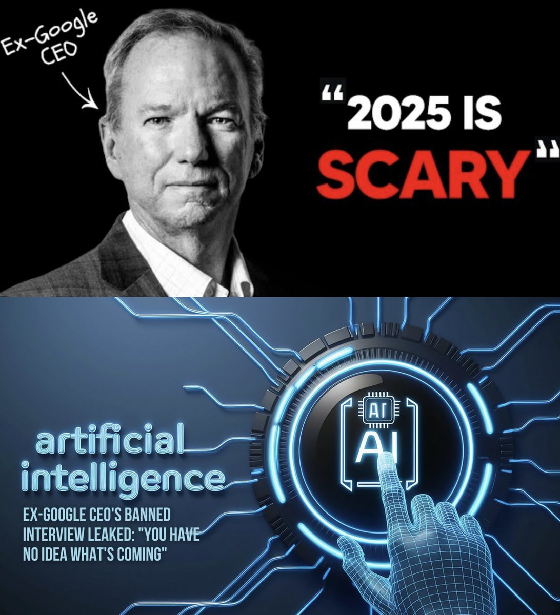 AnandPanna1's tweet image. 🚨 Ex-Google CEO's BANNED Interview LEAKED 

👁️"You Have No Idea What's Coming"👁️

youtu.be/EUeryhp8HSQ?si…

#BeastSystem #AlienIntelligence