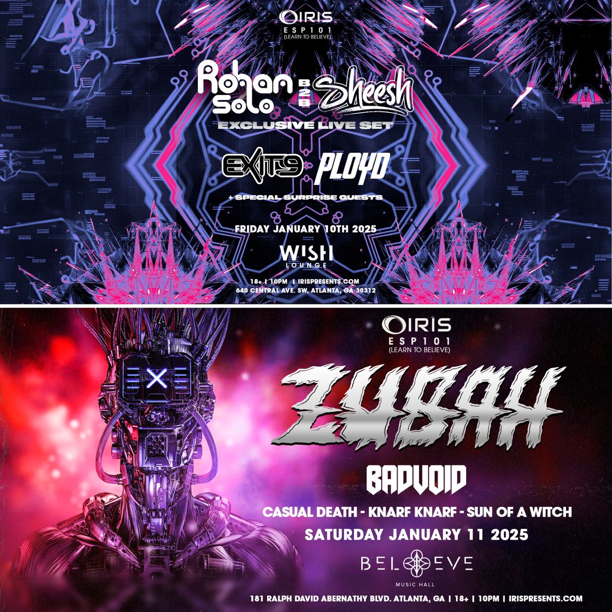StrvwberryFvnta's tweet photo. Catch a stellar b2b and MORE Friday night, and then come head bang your hearts out for a @Zubahatl &amp; Friends event!!! 😈🤟🏽😜 #riddimvibez #rohansolo #sheesh #zubahatl #irispresents @irispresents - Tickets &amp; Info are on https://t.co/romlC8nTZy https://t.co/OduSuelXlp