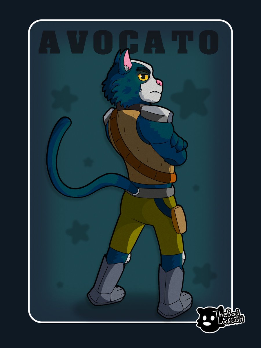 TheBadLuckCatt's tweet photo. Another cat, but blue

#furryartwork #furryartist #finalspace #avocato #fanart https://t.co/oLh90r0Vlb