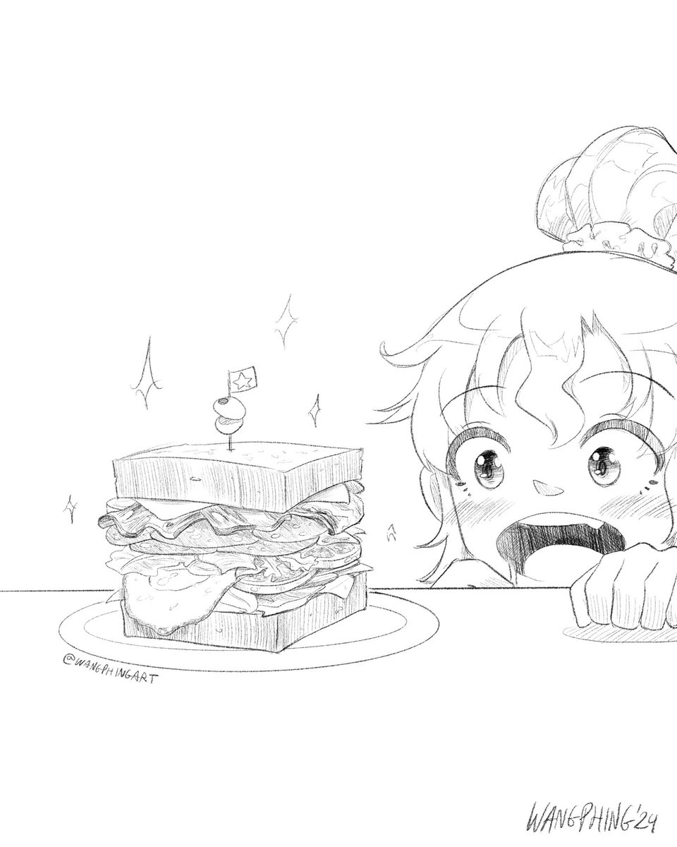 wangphingArt's tweet photo. Sandwich https://t.co/r1vV9m96aM