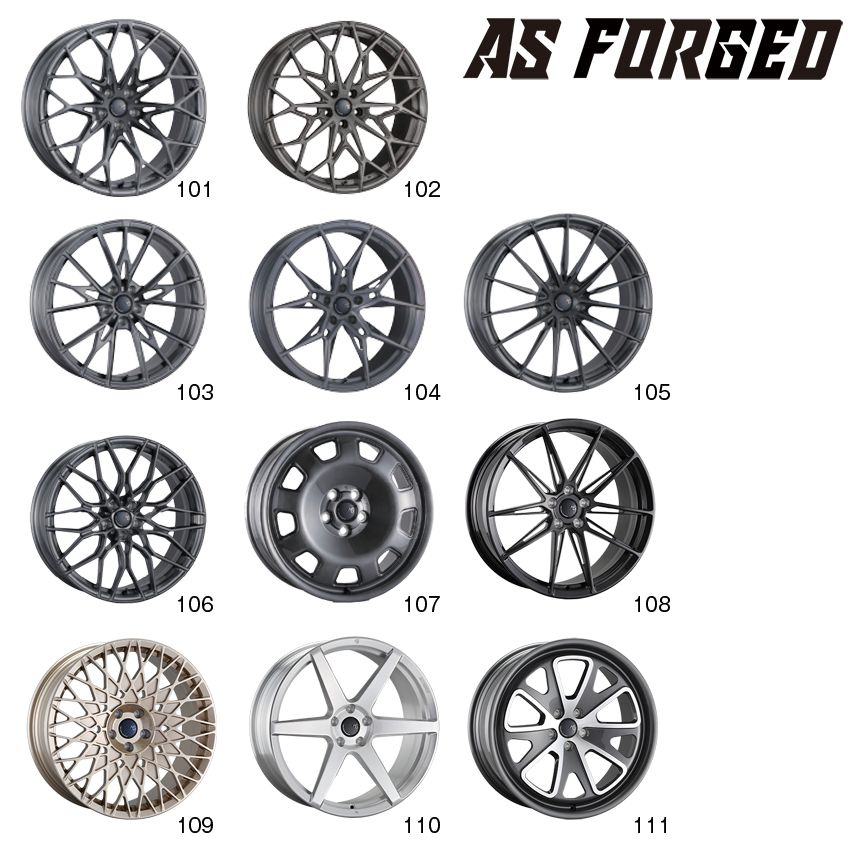abeshokai1948's tweet image. AS FORGED(エーエスフォージド)は、AUTO STRADAの鍛造モノブロックホイールブランドです。
今年のオートサロンブースでは、101から111まで11種類のラインアップを展示します。
公式HP:abeshokai.jp/as-forged_arch…
阿部商会ブース 西2ホール ブースNo.209
#abeshokai #阿部商会 #ASFORGED #BILSTEIN…