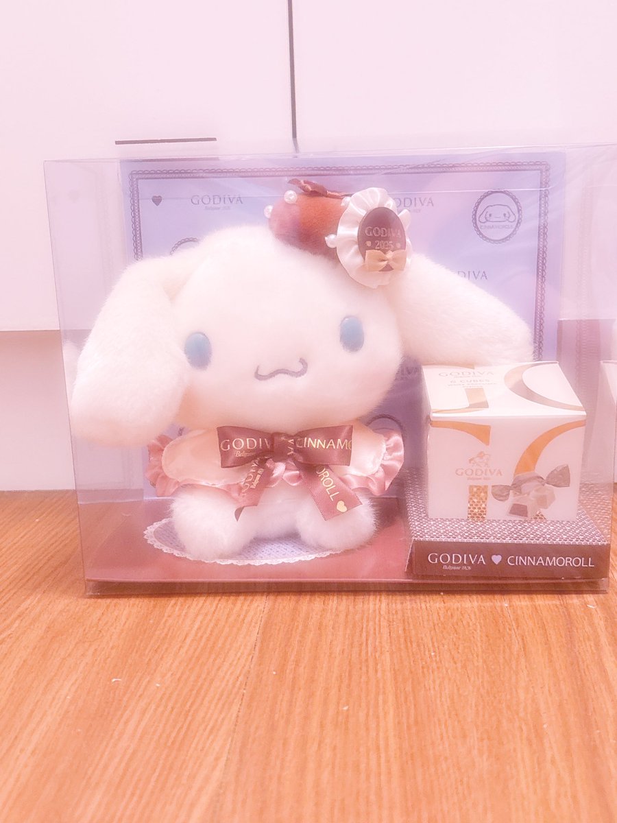 1月9日❦ 今年もゴディバシナモンくんをお迎えしました🥰 新しい家に