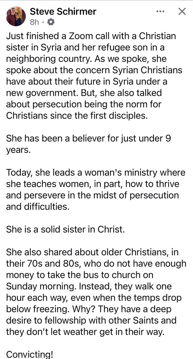 Johnny Esposito (@jjdjbtl) on Twitter photo Amazing!
Our faith is often so shallow and so weak in comparison to other believers around the world. This is especially true in the 1040 Window.
O Lord, revive us again.
Thank you for sharing, my friend <a href="/SteveSchirmer/">Steve Schirmer Ω</a> Amazing!
Our faith is often so shallow and so weak in comparison to other believers around the world. This is especially true in the 1040 Window.
O Lord, revive us again.
Thank you for sharing, my friend <a href="/SteveSchirmer/">Steve Schirmer Ω</a>