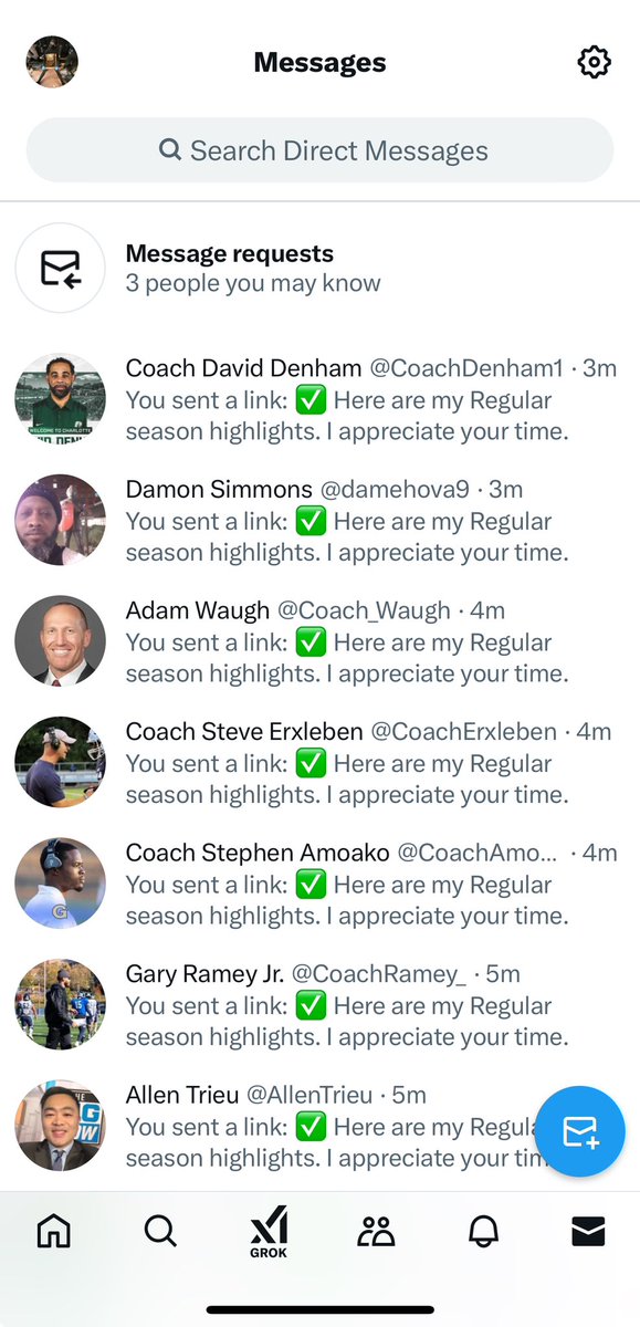 D1Surry's tweet image. 🗣️ I’ve sent out over 300 DMs and I’m going to continue being persistent. I want this as bad as I want to breathe😤 #2026 #OpenRecruitment #ReturnSpecialist #DB #Slot #StateChamp