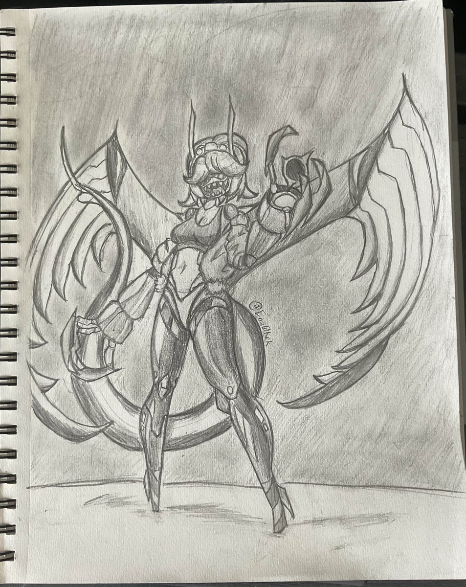 Enz0Kek's tweet photo. ah nuts i'm 2 days late!! 

ah well, here's a drawing of v i made a while back
#murderdrones https://t.co/LKWgYWBFSX