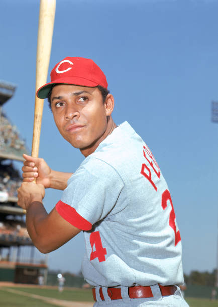 SABRbioproject's tweet photo. The Big Dog! Hall of Famer Tony Pérez 🇨🇺 was a model of consistency, avg. 26 HR &amp; 103 RBI for @Reds over 10-yr stretch (1967-76) &amp; helping Big Red Machine to 4 pennants &amp; 2 WS titles. Here's his excellent @sabr bio https://t.co/cjCOyCZiZS https://t.co/o7dAlixmUa