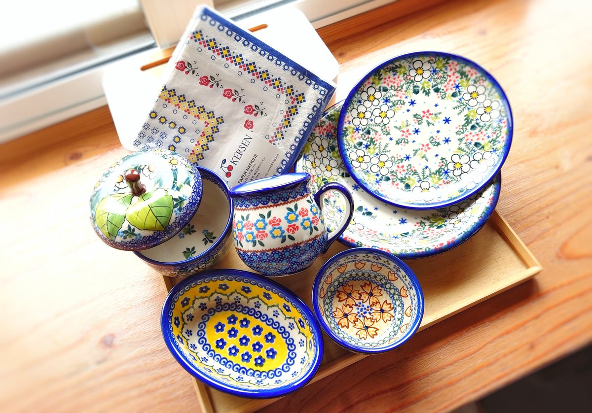 ケルセンさんの福袋開けた💓 自分では選ばない柄が多かったけど可愛い