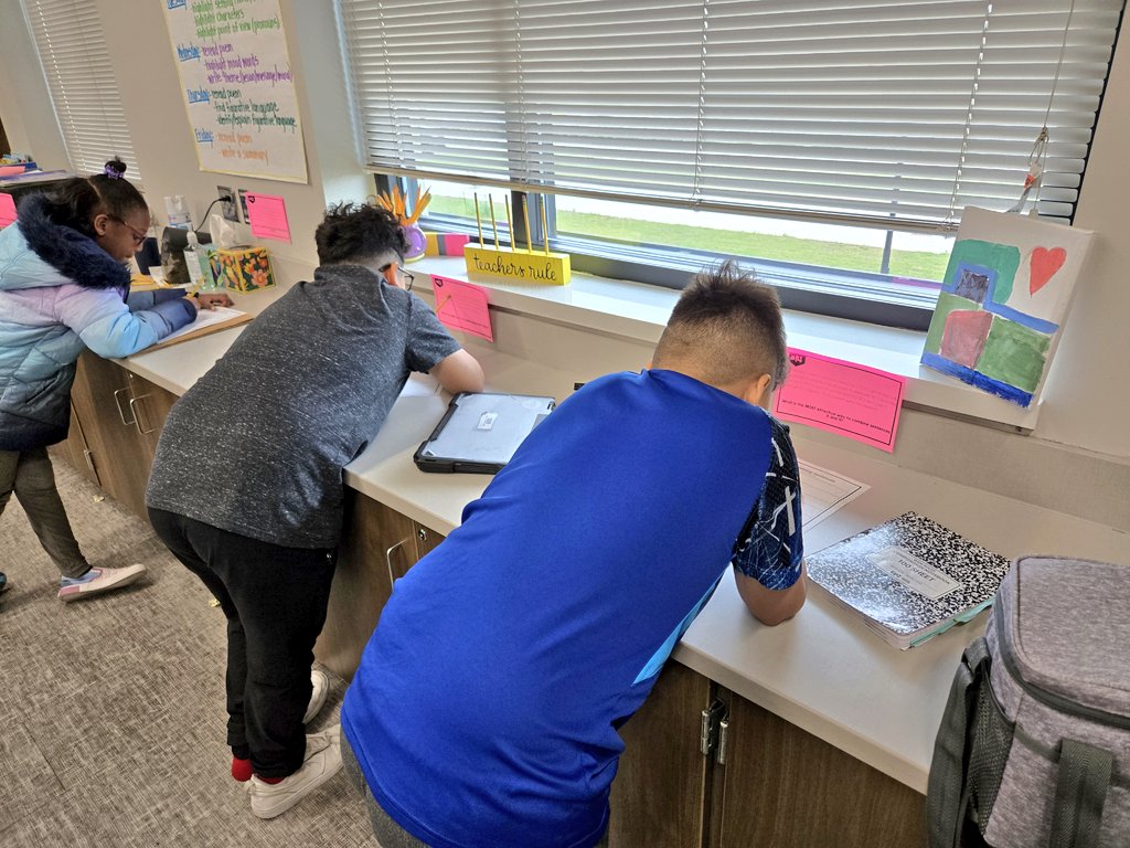 Started the 3rd quarter with review! 🤓 Gallery Walk Style to help our broncos prepare for our January DPM! 
<a href="/BrosnahanES/">Brosnahan Elementary</a> 🧡💙
#BroncoTough #ThirdGradeShenanigains