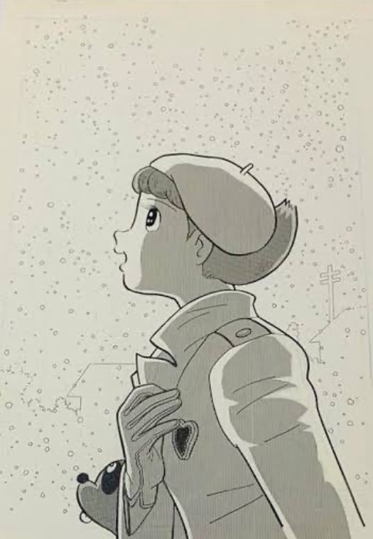 雪の降る街を…と言えば、藤子・F・不二雄先生の「エスパー魔美」の名