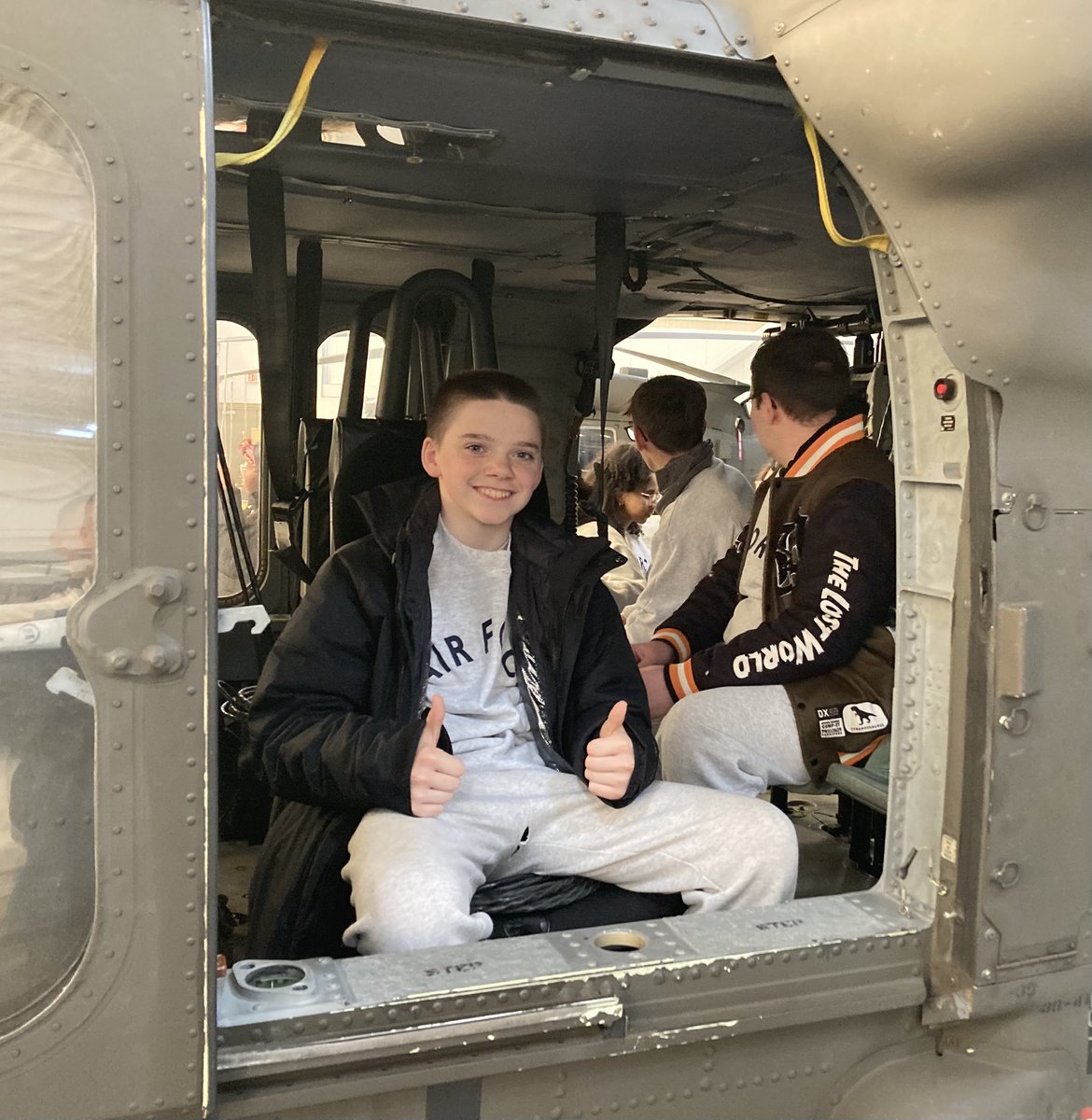 NJ-822 cadets toured the NJ National Guard Aviation Facility at JBMDL today. Thanks to SSgt Sherwood for coordinating the tour.
