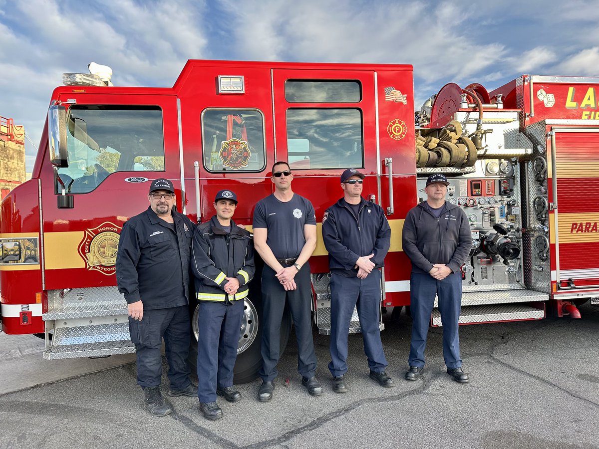 Las Vegas Fire &amp; Rescue has answered the call. 

LVFR, <a href="/ClarkCountyFD/">Clark County FD</a> and <a href="/HendFireDept/">Henderson Fire</a> swiftly answered the call for support from our neighbors in Southern California. A 25-member strike team deployed earlier. 

 We wish all members a safe return.