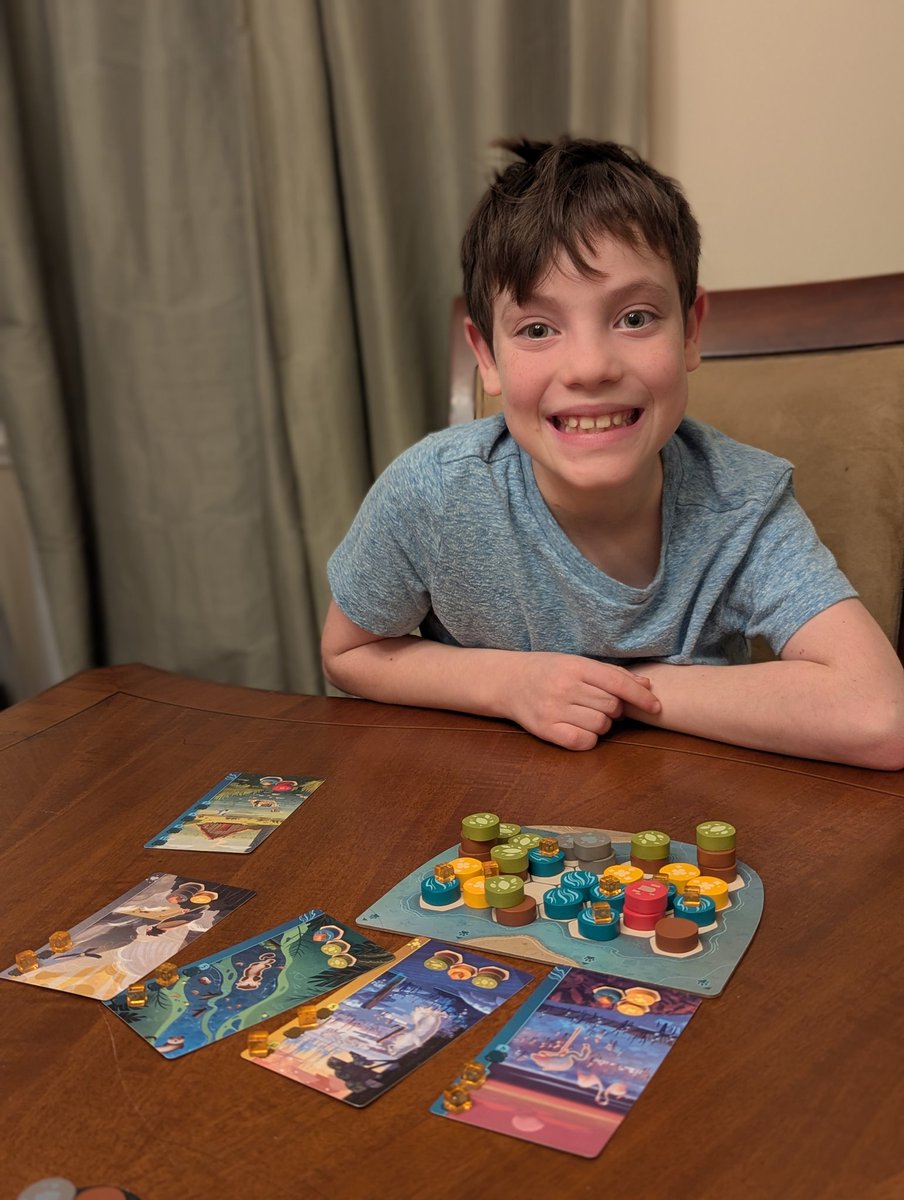 Ridley, Ezra, and Dad got some Harmonies played after school today. (First time on the islands map)

Let's just say they let Dad win...