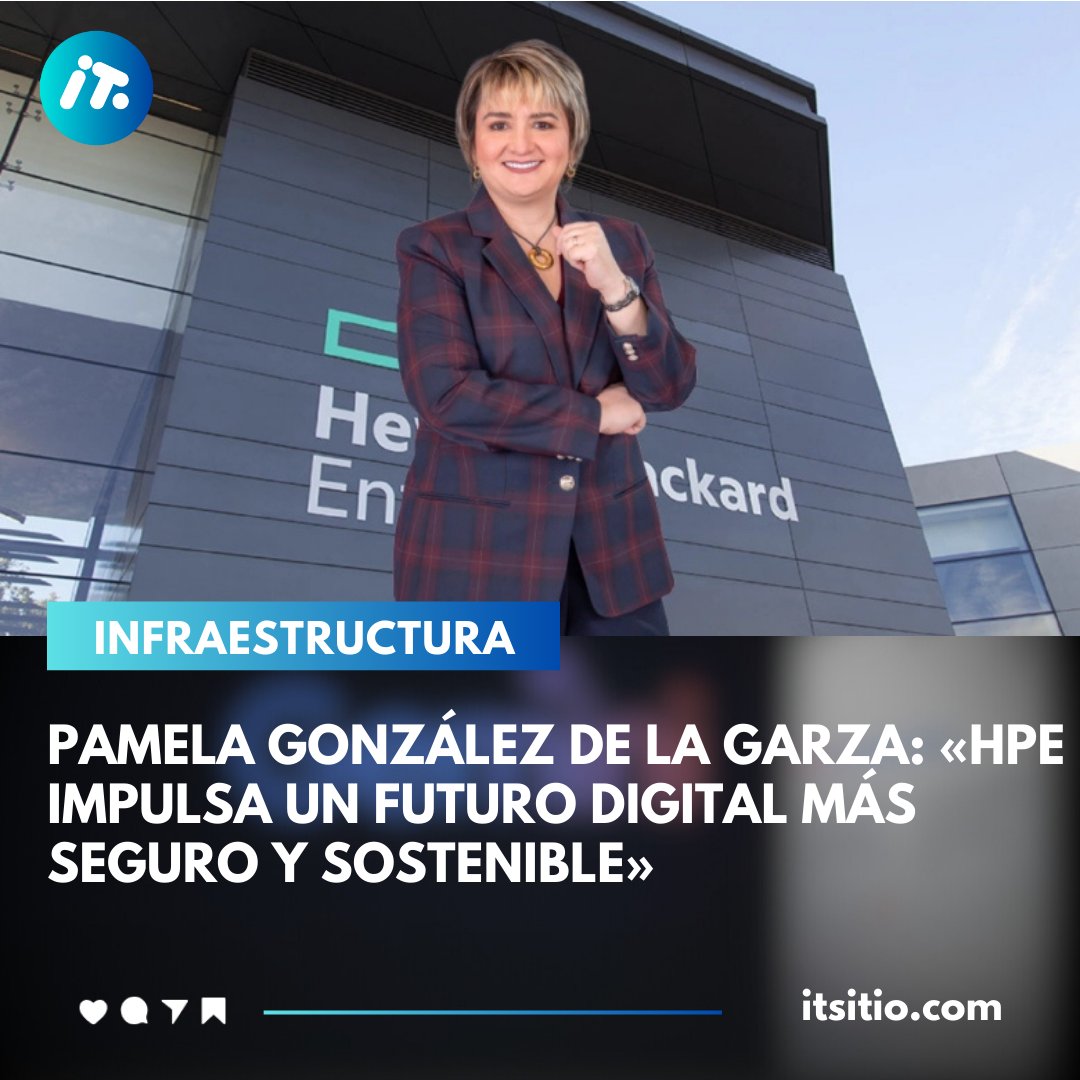 ITSitio's tweet photo. 👩💻Pamela González de la Garza, directora de Ventas de Canales y Alianzas de HPE, destaca cómo los pilares de la compañía -Edge, Hybrid Cloud e IA- están revolucionando la gestión de información y oportunidades.✨
👉Lee la nota⬇️
https://t.co/5lrZ1prNFQ
#ITSitio #Innovacion #HPE https://t.co/GZjlpJTLAU
