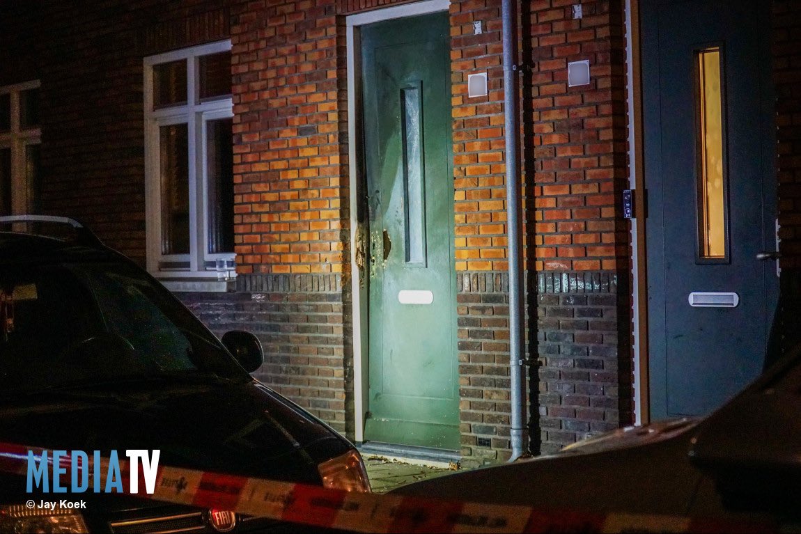 Explosie bij woning in Maassluis