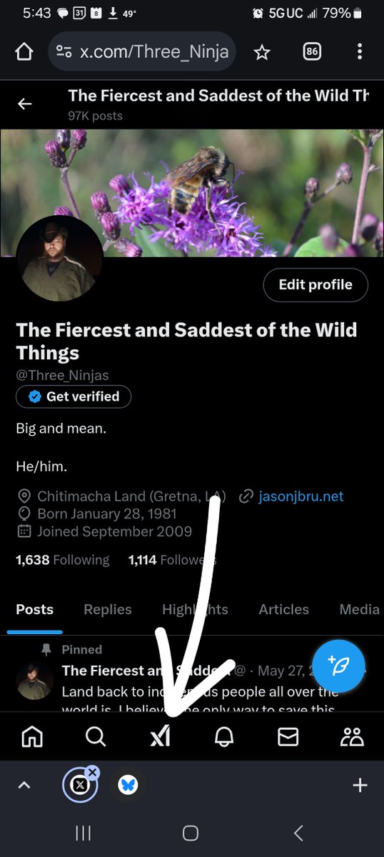 What the fuck is this? And don't tell me to click on it, I'd rather swallow a mouse.