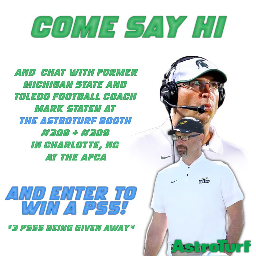 Mark Staten (@coach_staten) on Twitter photo I am looking forward to seeing old friends and cohorts in Charlotte! #afca2025 I am looking forward to seeing old friends and cohorts in Charlotte! #afca2025