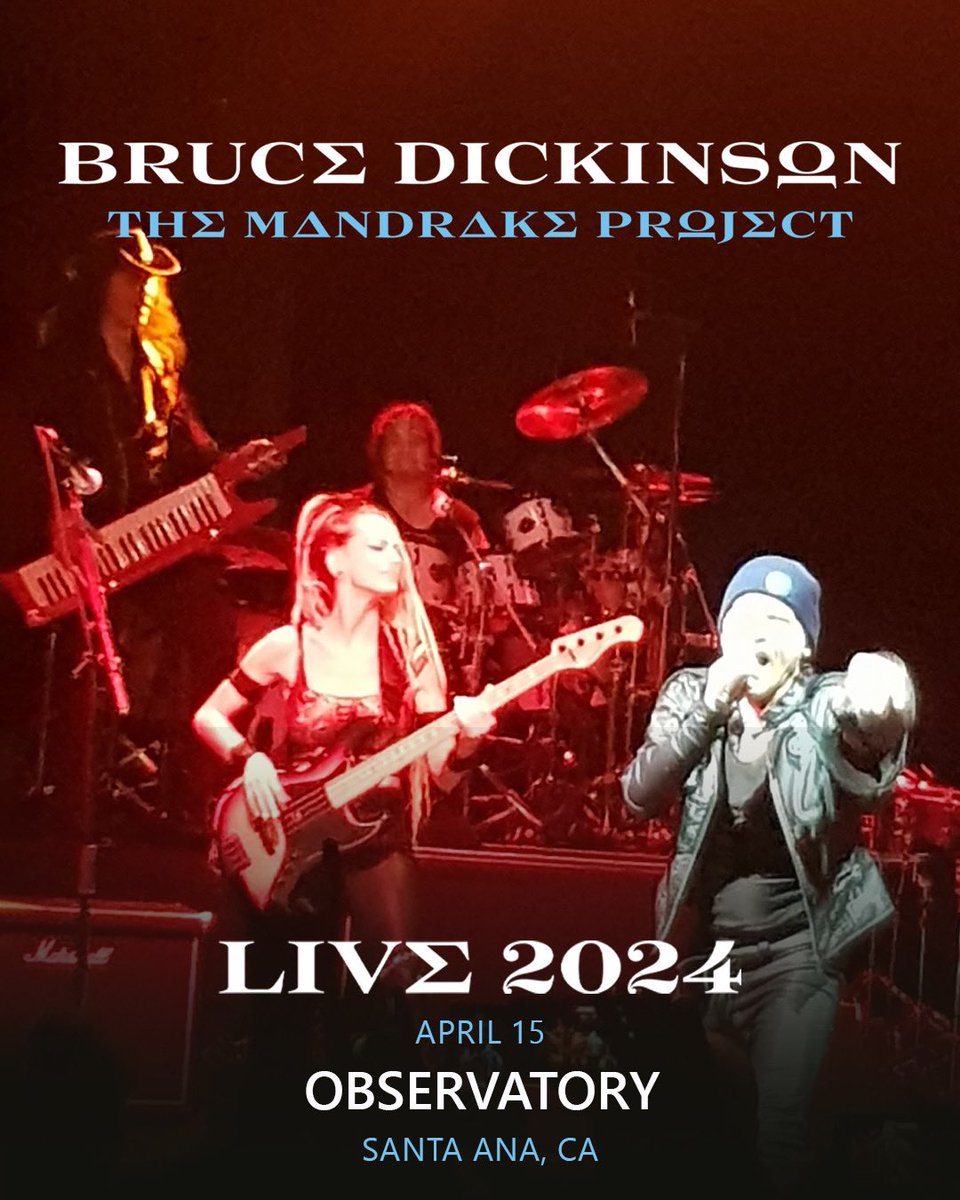 Watch on SULÉY TV: youtube.com/shorts/dSl97R5…
#BruceDickinson #TheMandrakeProject #ironmaiden #NightDemon #LiveMusic #ConcertReview #voicesofmetal #guitarslinger #SuleyEra