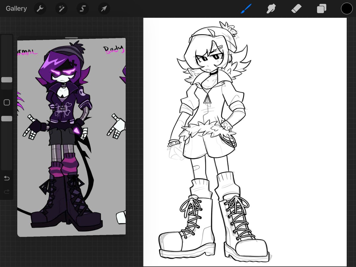 My Uzi design I made like a couple months ago, it’s kinda old but maybe yall would like 
#UziDoorman #murdedronesfanart #murdedrones