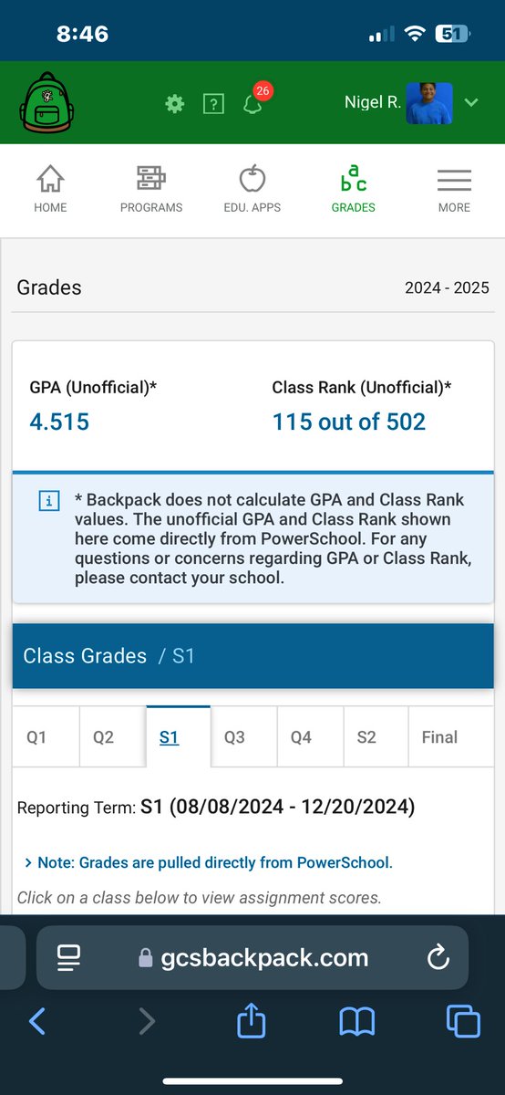 NigelRock24's tweet image. Semester 1 of sophomore year GPA
@BennettSwygert @hhsramsstrength @dlsabre @train0187  #gettingbetter #uncommitted