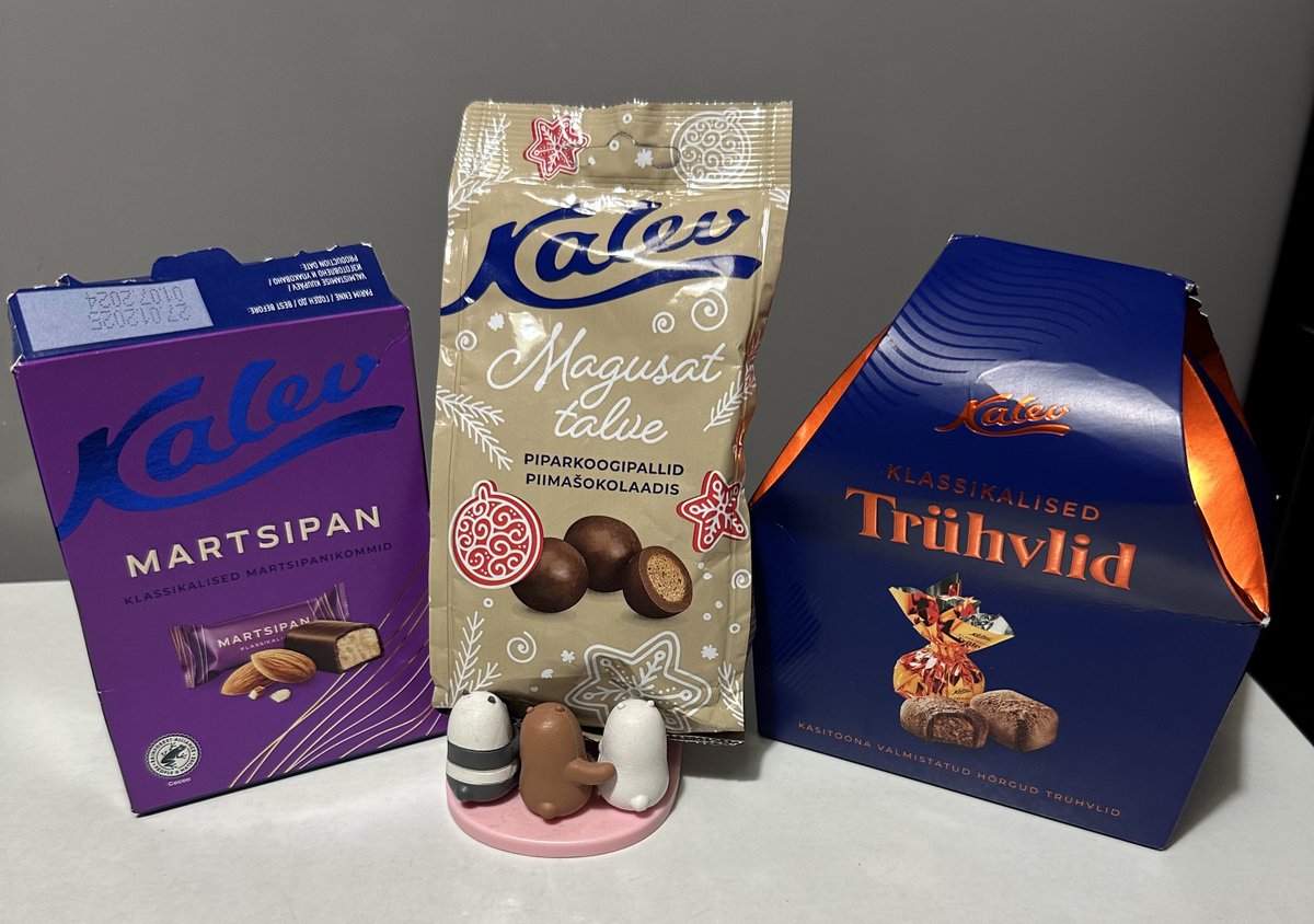 I have this lovely friend from Estonia, who I met at the Hungarian GP years back. He travels to Asia quite frequently &amp; always brings me Estonian chocolates &amp; souvenirs (because I said that I really ♥️ Estonia) &amp; never fails to mail me an Estonian calendar every year! Great guy!