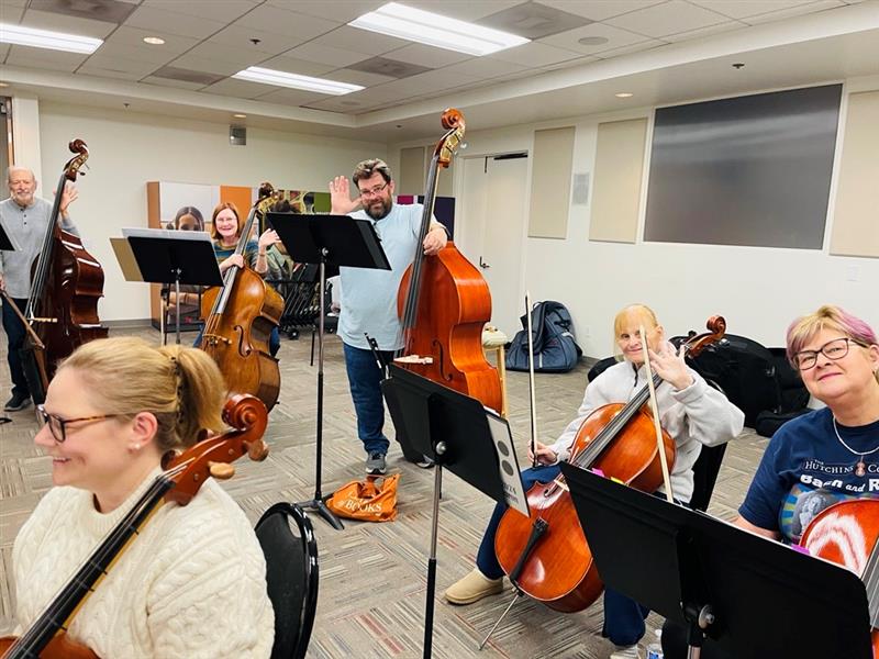 Don't forget! This Saturday at 2 pm, join our North Coast Strings adult ensembles for a FREE concert performance at the Cultural Arts Center at Carlsbad High School. Celebrate lifelong learning with our adult musicians of all skill levels. RSVP online! bit.ly/3DCXex5