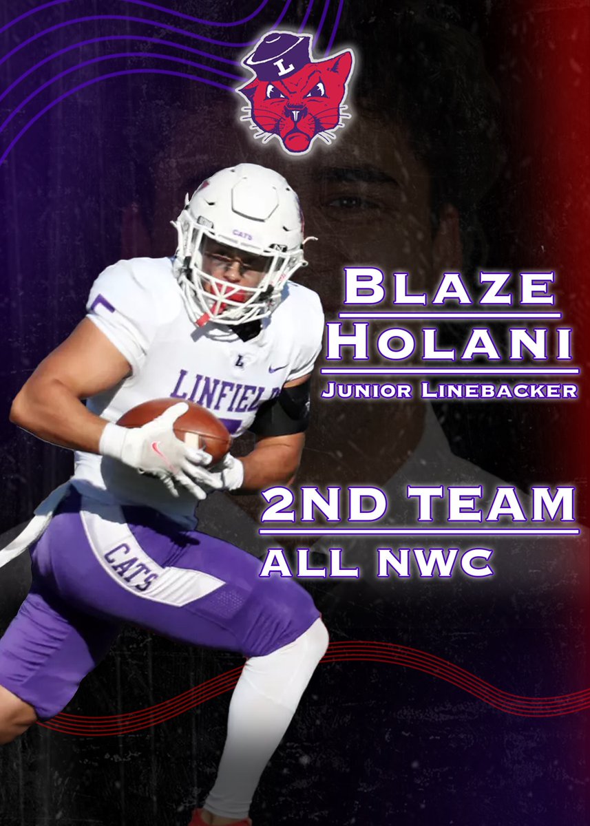 The 22nd player to be honored in our 24 days of All-Conference selections is Blaze Holani.  A physical and smart linebacker who battled thru injuries to have a great junior season.  Finished with 40 tackles, 7.5 for loss, 3 interceptions, 3 pass break-ups, and 2 defensive TD's!!