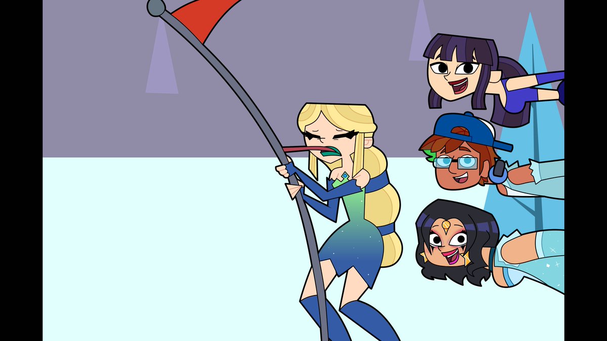 TobiXowo's tweet photo. Stuck, stuck to a pooooole~ #TDI #OC https://t.co/KFp0ntFJn6
