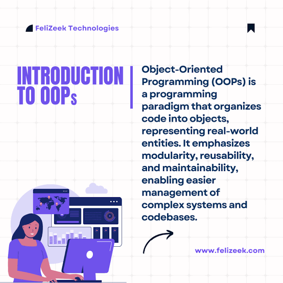 saini_isha57790's tweet image. "Learning Object-Oriented Programming (OOP) is a game-changer! 🚀
✅ Reusable & maintainable code
✅ Real-world problem-solving 🌍
✅ Scalable solutions 📈
✅ Industry standard 💻
Master concepts of OOPs to code smarter! 💪
#Programming #OOP #CodeBetter"