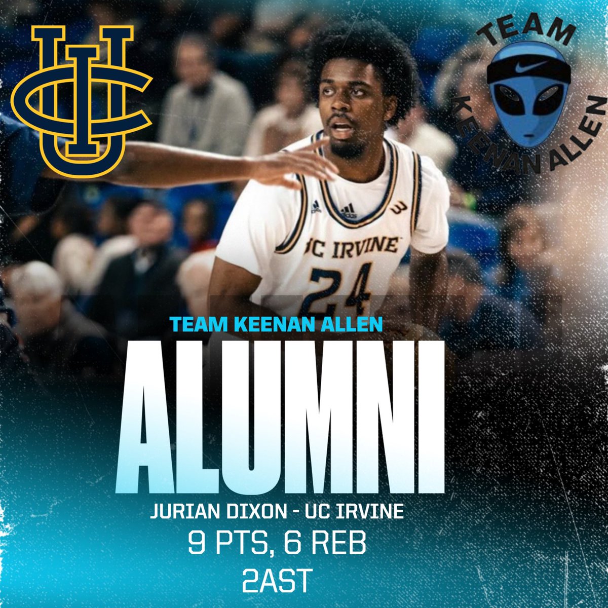 Jurian Dixon had a very productive game vs UC Riverside. The freshman has always been a WINNER!