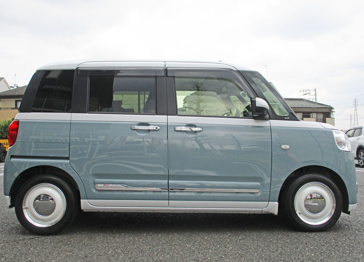 fuji_tire's tweet photo. マイカードレスアップフォトからピックアップ
ダイハツ/ムーヴ キャンバス
ホイール:HEART VOICE/ラブリースイートレーベル アナム
カラー:パールホワイトポリッシュ
サイズ:FR:5.0J-14
#ムーヴキャンバス
#HEARTVOICE
#ドレスアップフォト
詳細を見る
https://t.co/JLSR7QRZnX https://t.co/4DtFJhT9JF