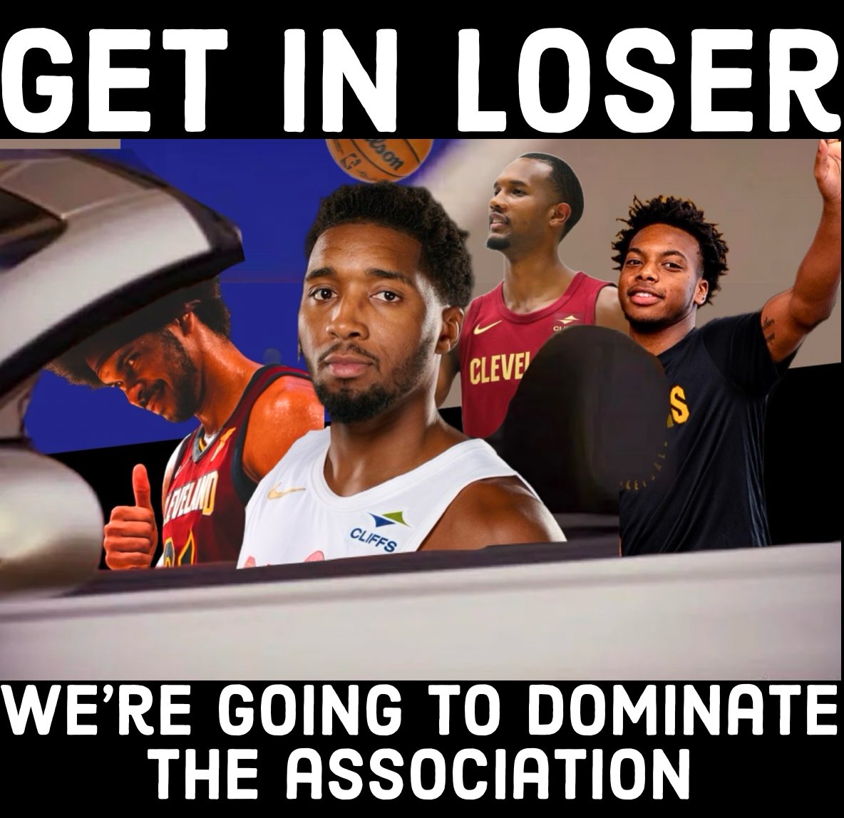 THE LEAGUE RUNS THROUGH CLEVELAND!!! #LetEmKnow