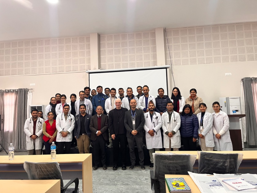 It was a wonderful time with case discussion on Parkinsonism and talks on approach to movement disorders and Atypical Parkinsonism with Dr Christos Ganos, University of Toronto, at Department of Neurology, Tribhuvan University Teaching Hospital