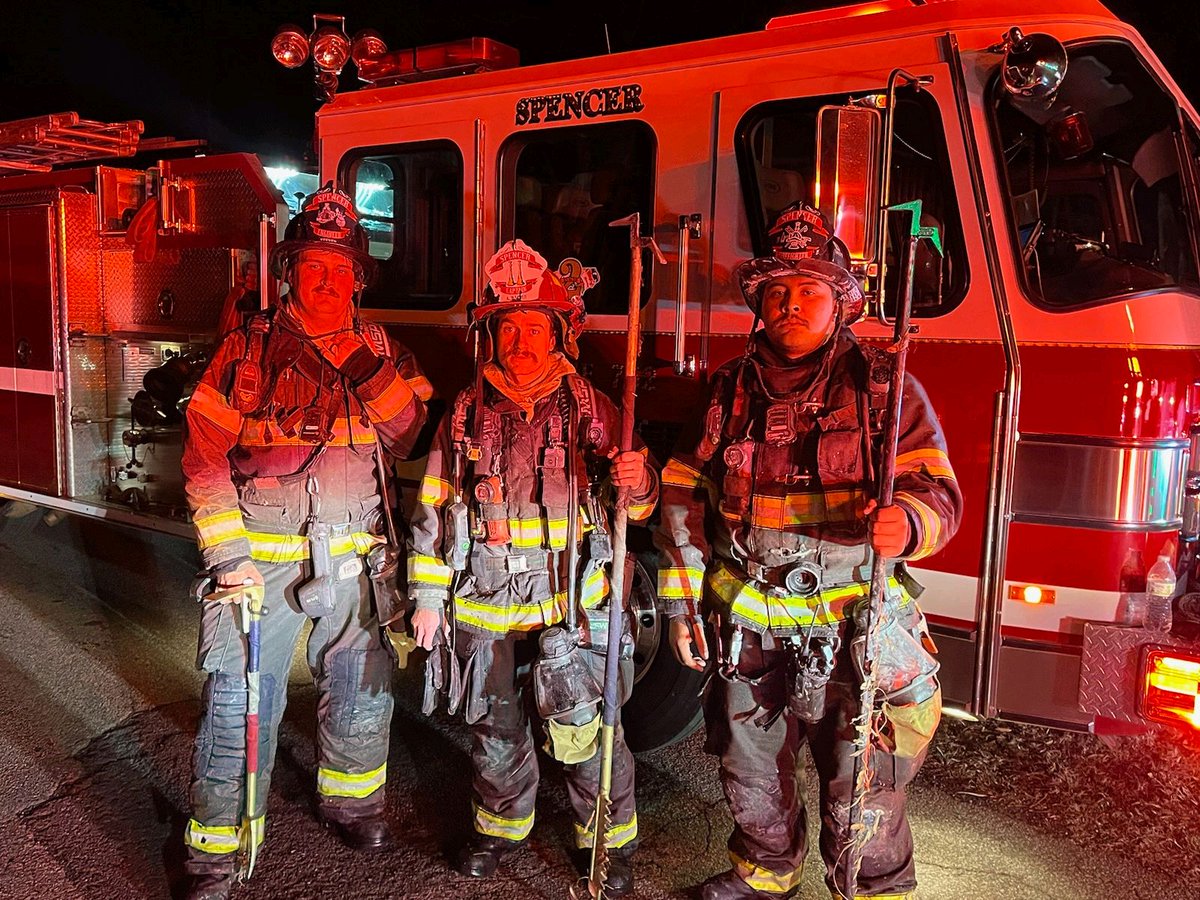 Around 6pm tonight we were dispatched to assisted East Spencer Fire Department with a residential structure fire. Crews arrived on scene to find a single story home with heavy fire involvement.  Strong work by all.