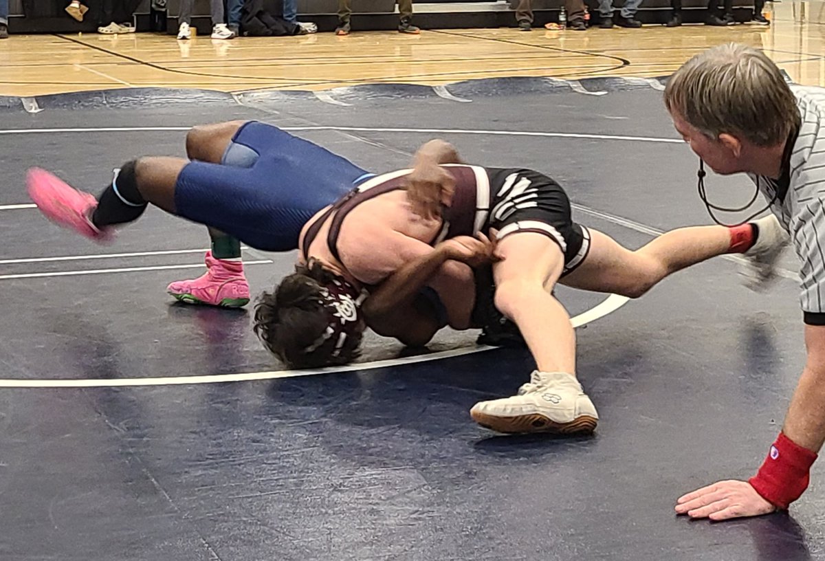 CoachMerle1's tweet photo. Thank you to everyone that came to support the @Maroonwrestle Team dominated the Twin City Duals. Our team regained some Central pride. Dual meet results are as follows:

Central  66   St Thomas More 6
Central  51    Urbana 24
Central  46    Centennial 26
@maroonathletics https://t.co/eMsycbvMRq