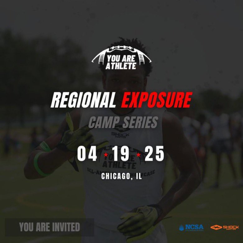 Thank you for the camp invitation <a href="/youareathlete/">You Are Athlete</a> 🙏🏽🖤