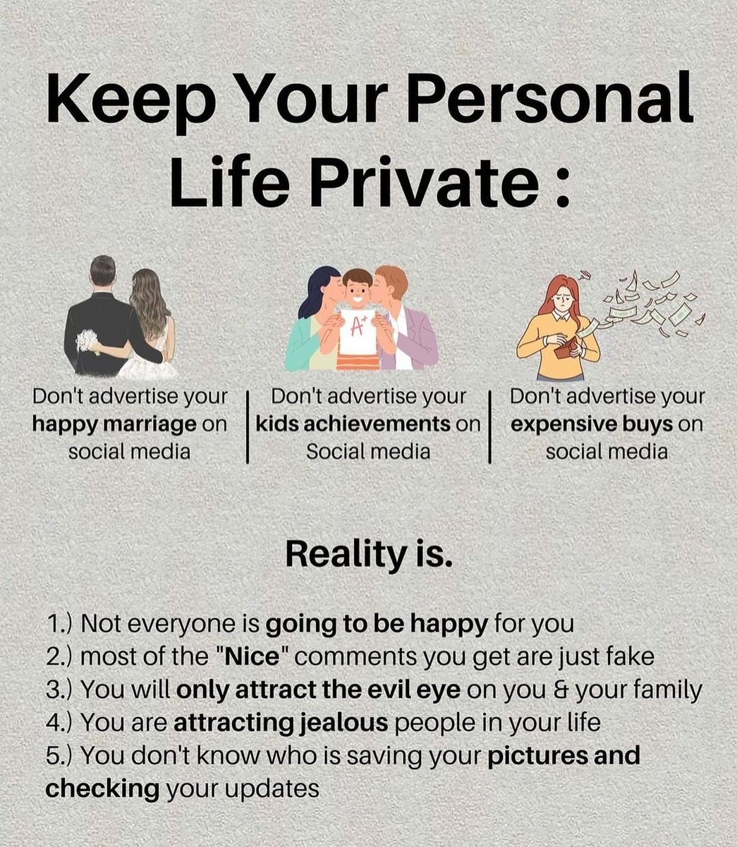 Keep Your Personal Life Private: