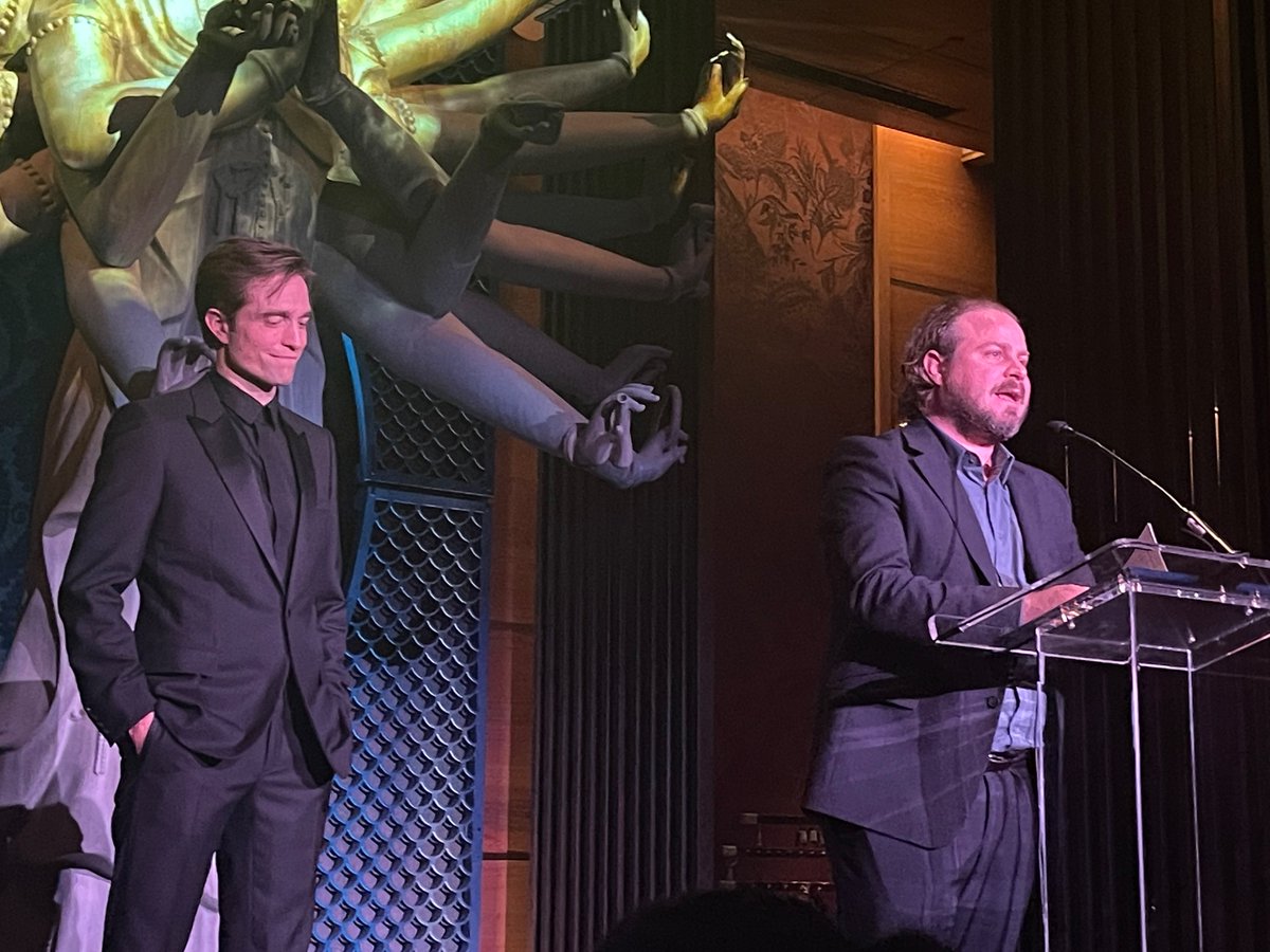David Rooney (@davidcrooney1) on Twitter photo Last <a href="/nyfcc/">New York Film Critics Circle</a> award of the night is best picture to Brady Corbet for THE BRUTALIST, presented by Robert Pattinson, who starred 10 years ago in Corbet’s first film as director, THE CHILDHOOD OF A LEADER Last <a href="/nyfcc/">New York Film Critics Circle</a> award of the night is best picture to Brady Corbet for THE BRUTALIST, presented by Robert Pattinson, who starred 10 years ago in Corbet’s first film as director, THE CHILDHOOD OF A LEADER