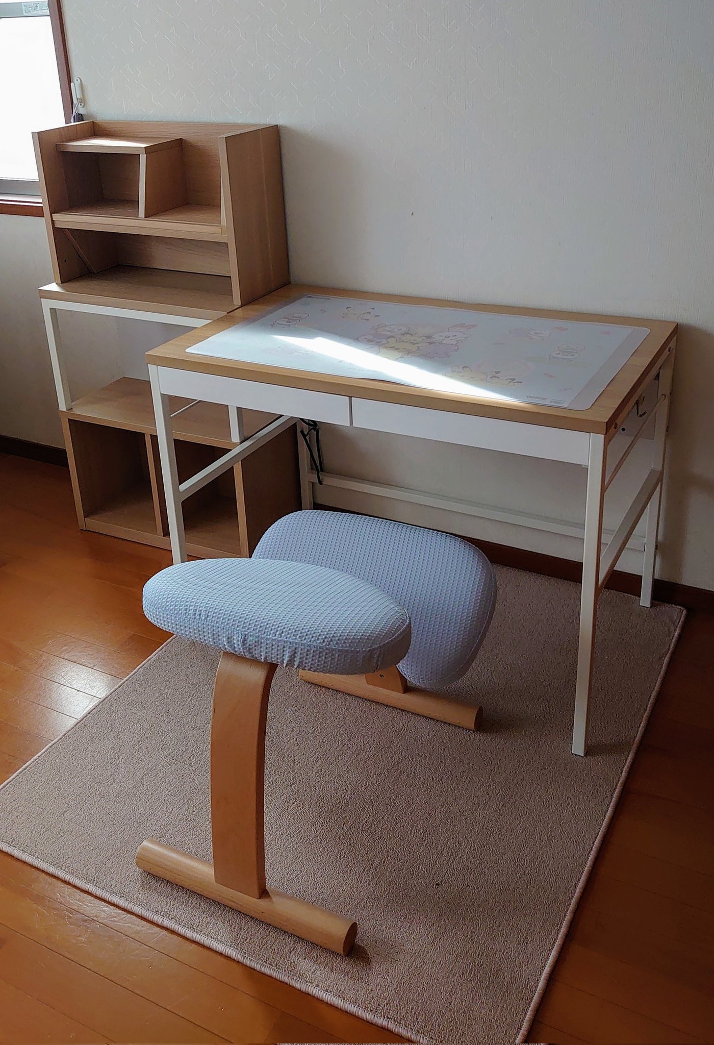 小田億ファインズ 勉強机 木