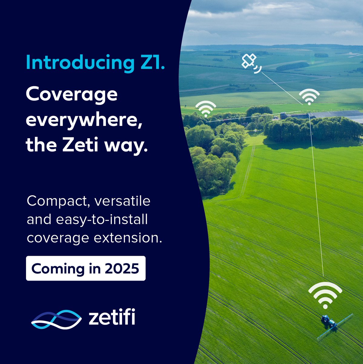 This week our friends at <a href="/MorseMicro/">Morse Micro</a> unveiled our new Z1 platform of Wi-Fi coverage extension products at CES 2025 in Las Vegas. 🛜🛰️📶

Learn how Z1 will help farmers to cut down on telco subscriptions 👉 zetifi.com/press-release/…

#ConnectionAwaits #Connectivity #CES2025 #CES