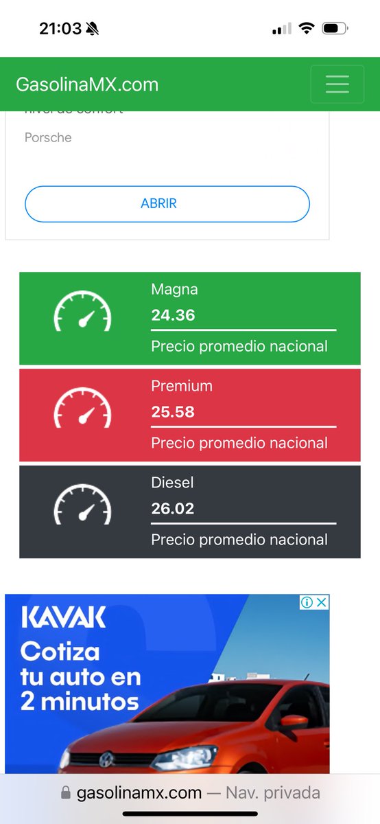 mario_dico50's tweet photo. 🔴 Pemex vende la gasolina en Texas a 12.9 ps por litro ; mientras en Mexico la vende en 24.36 ps ; 88% MÁS . ESO ES UN GASOLINAZO . Esa es empresa del pueblo? https://t.co/PJZX64O3ei