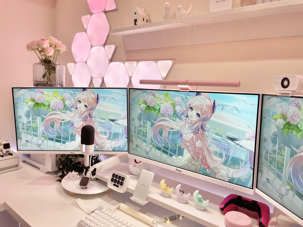 Chiinee22's tweet image. ﾓﾆﾀｰﾗｲﾄのピンク色を
@QuntisO 様より提供頂きました🦩🫧
ピンク系でデバイス周りを揃えている方には嬉しい色展開💗
☑︎ 調光が可能
☑︎ リモコンset
☑︎ 正面＆背面ライト
なんと今回割引ｺｰﾄﾞあります！
【ZZW6N3RN 】7月2日〆有効
ﾂﾘｰへ!🔗

#quntis 
#monitorlight 
#desksetup