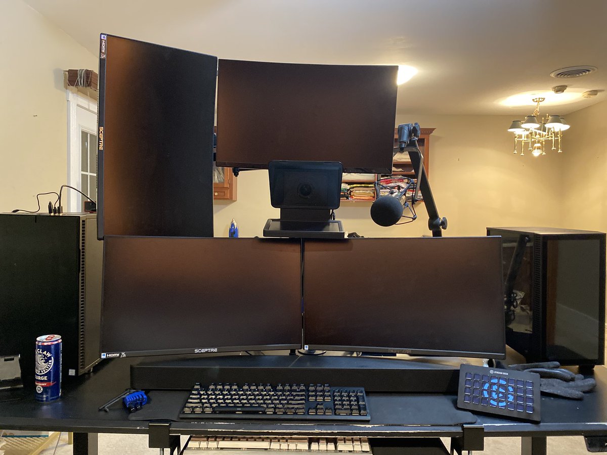 Setup update. Looking solid so far but I still have to wire and whatnot. Wish me luck its going ti be a long night