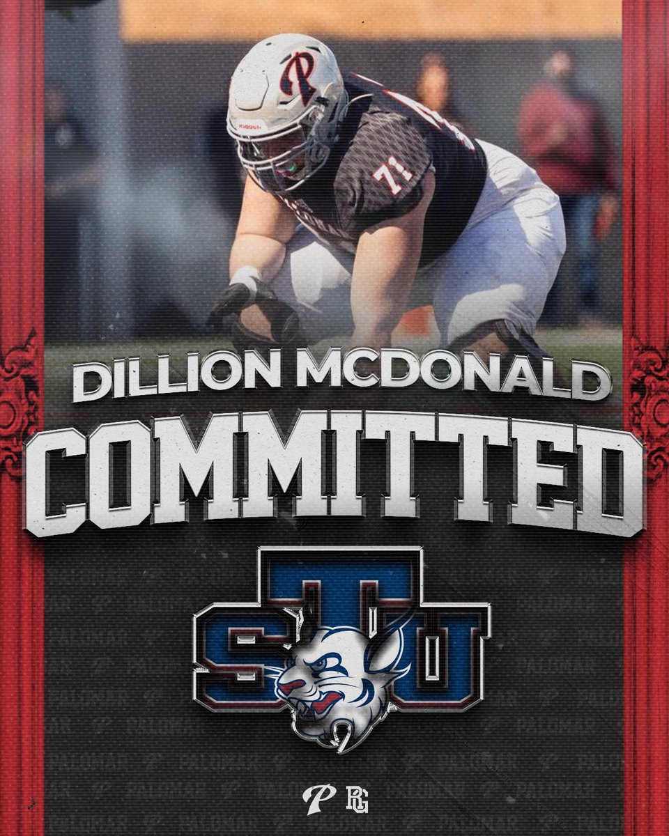 Congratulations to Dillion McDonald on his commitment to St. Thomas University! <a href="/DillonM_62/">Dillon</a>