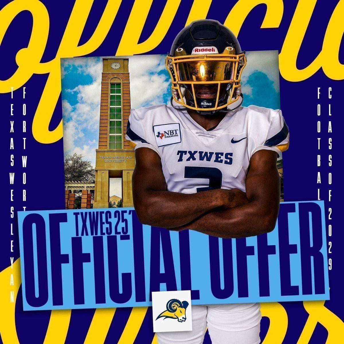 Eric J Harris (@eric3harris) on Twitter photo #AGTG I’m blessed to Receive an offer from Texas Wesleyan University <a href="/MilesBrandon16/">Miles Brandon</a> <a href="/CoachHouston32/">Keith Houston</a> <a href="/CoachBam16/">Bam Harrison</a> <a href="/TxAlpha06/">Coach Batty 🤙🚂 ❄️</a> <a href="/TheK_Barstool/">The K Barstool</a> #AGTG I’m blessed to Receive an offer from Texas Wesleyan University <a href="/MilesBrandon16/">Miles Brandon</a> <a href="/CoachHouston32/">Keith Houston</a> <a href="/CoachBam16/">Bam Harrison</a> <a href="/TxAlpha06/">Coach Batty 🤙🚂 ❄️</a> <a href="/TheK_Barstool/">The K Barstool</a>