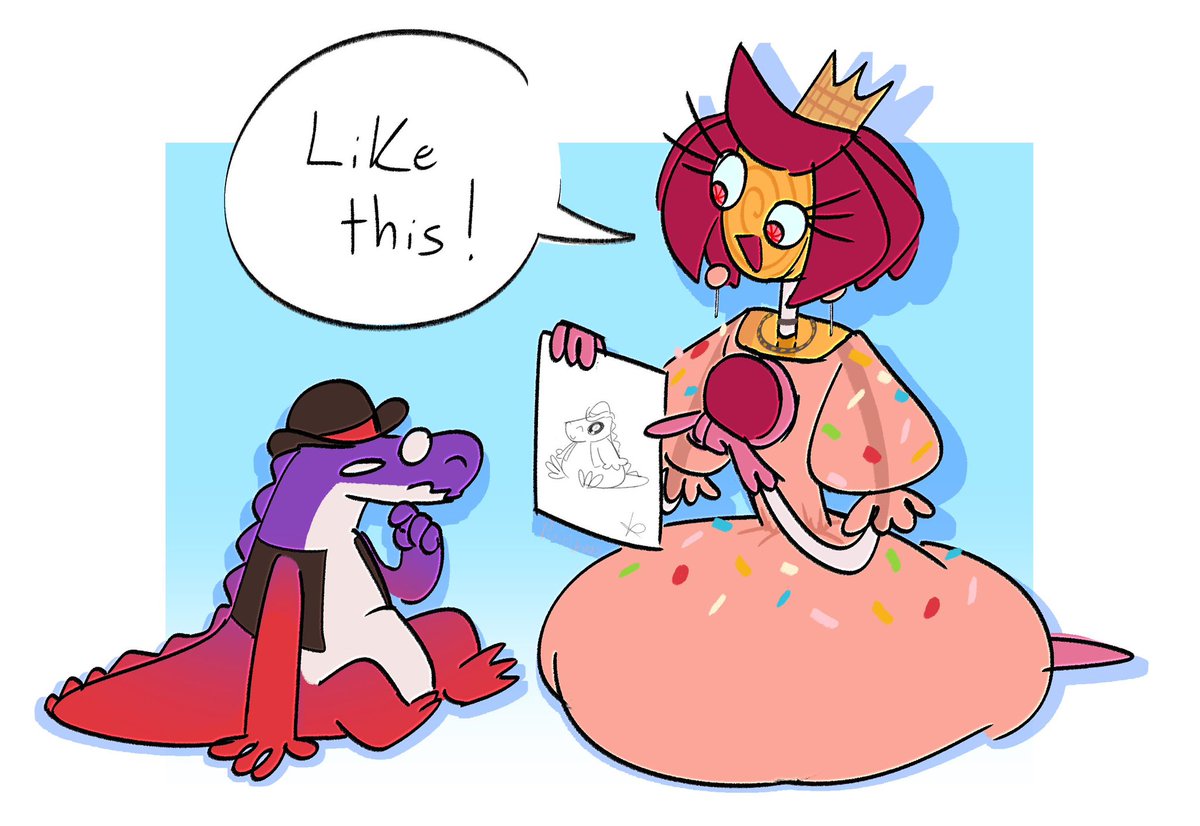 VA ➡️ Character

<a href="/PixieVenus/">NotNights</a> jumpscare go follow them NOW

but just wanted to post the dress I decorated for the first Streamily stream bc like?? When else can I wear it lol

#tadc #TheAmazingDigitalCircus #Loolilalu