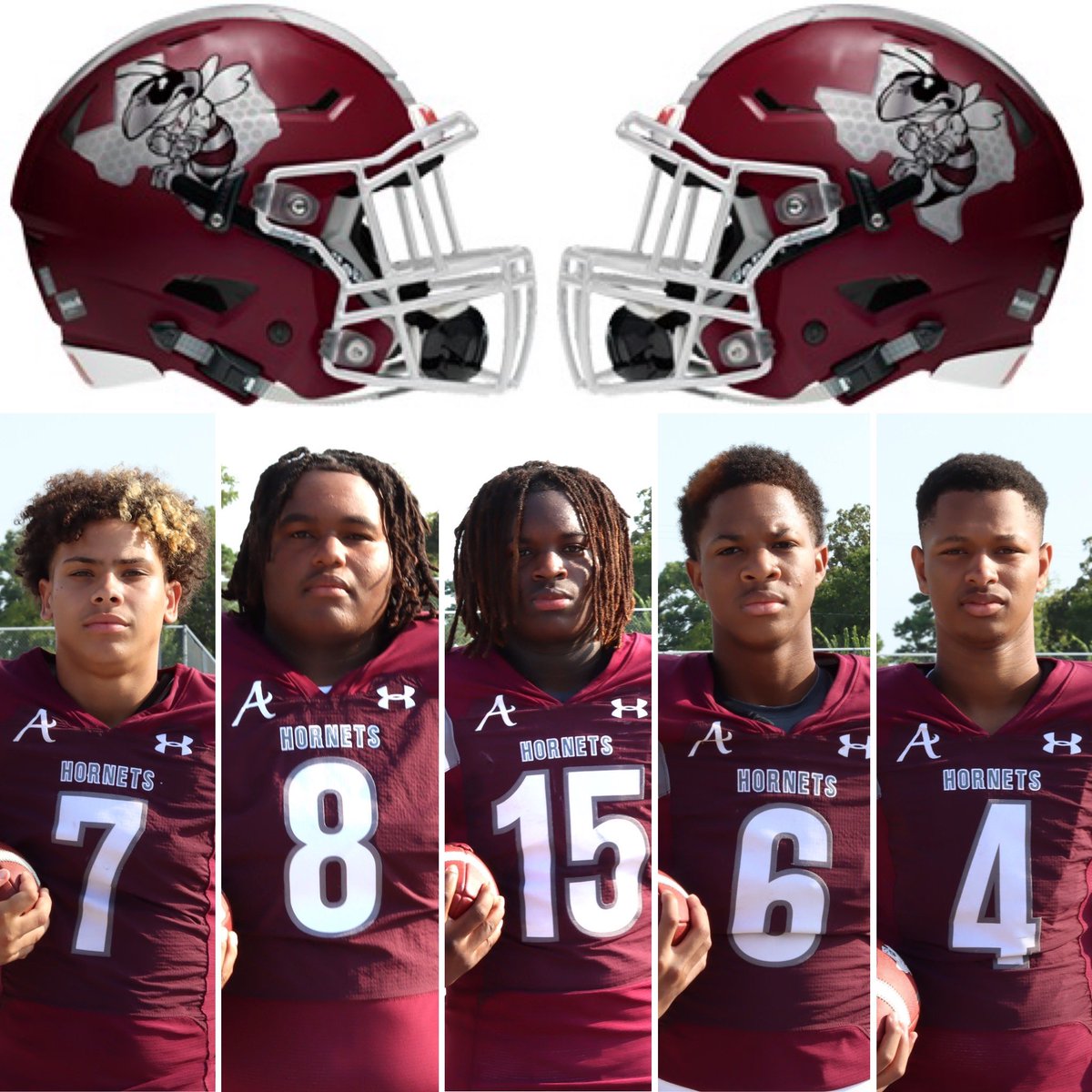 Congrats to the following players for representing the District 8-4A All-District Team.

** First Team Defense
- #7 Charles Livingston, D-Line
- #8 Jayden Davis, D-Line
- #15 Jabory Taylor, OLB
- #6 AJ White, DB
- #4 Dray'von Russell, DB